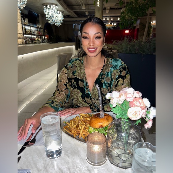 NWT ZARA Velvet Fringe Dress - Picture 8 of 10